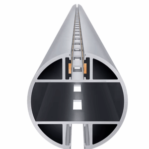 Embedded Circular Shelf Track DG14